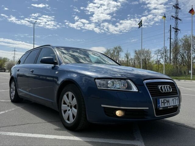 Синій Ауді А6, об'ємом двигуна 2 л та пробігом 230 тис. км за 4500 $, фото 1 на Automoto.ua