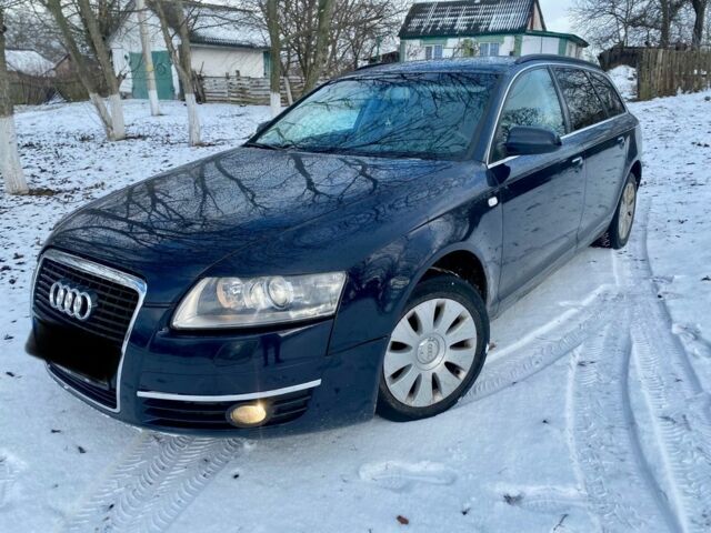 Синій Ауді А6, об'ємом двигуна 2 л та пробігом 320 тис. км за 4200 $, фото 1 на Automoto.ua