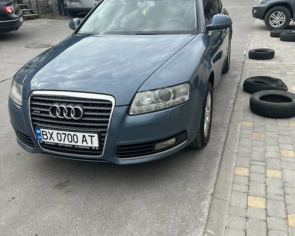 Синий Ауди А6, объемом двигателя 2.7 л и пробегом 359 тыс. км за 9300 $, фото 1 на Automoto.ua