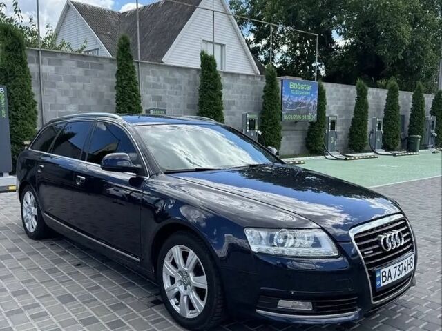 Синий Ауди А6, объемом двигателя 3 л и пробегом 320 тыс. км за 9504 $, фото 1 на Automoto.ua