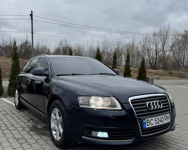 Синий Ауди А6, объемом двигателя 2 л и пробегом 300 тыс. км за 9750 $, фото 1 на Automoto.ua
