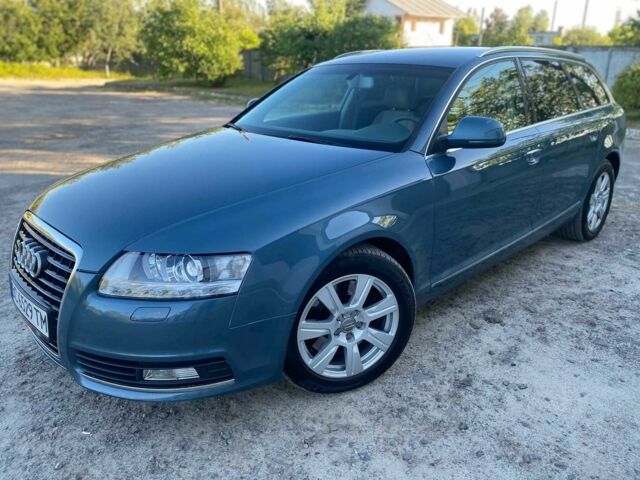 Синий Ауди А6, объемом двигателя 3 л и пробегом 315 тыс. км за 8200 $, фото 1 на Automoto.ua
