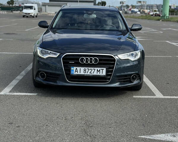 Синий Ауди А6, объемом двигателя 3 л и пробегом 250 тыс. км за 21300 $, фото 1 на Automoto.ua