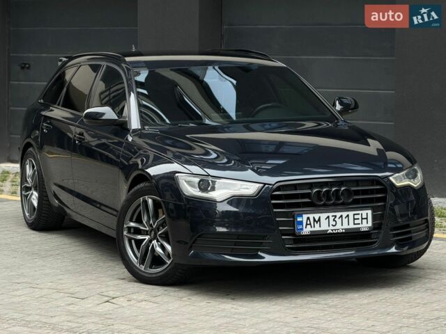 Синий Ауди А6, объемом двигателя 2.97 л и пробегом 320 тыс. км за 14500 $, фото 1 на Automoto.ua