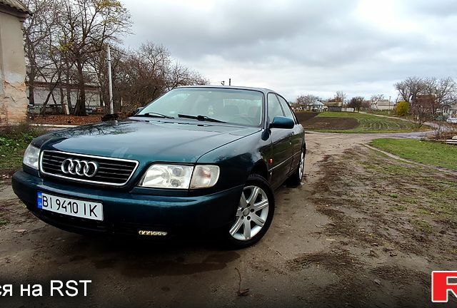 Зелений Ауді А6, об'ємом двигуна 2 л та пробігом 422 тис. км за 3200 $, фото 1 на Automoto.ua