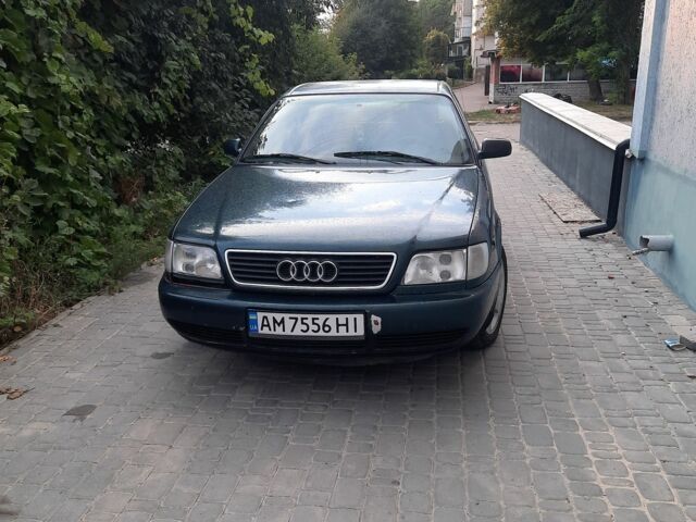 Зелений Ауді А6, об'ємом двигуна 2.8 л та пробігом 400 тис. км за 2199 $, фото 1 на Automoto.ua