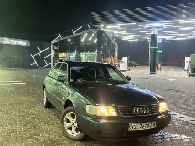 Зеленый Ауди А6, объемом двигателя 2.5 л и пробегом 506 тыс. км за 3500 $, фото 1 на Automoto.ua