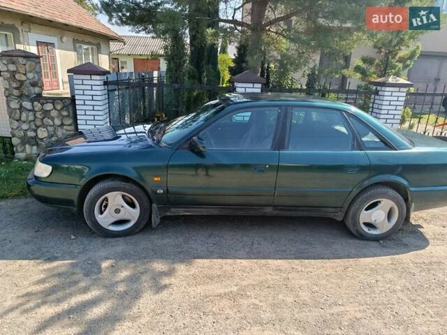 Зеленый Ауди А6, объемом двигателя 2 л и пробегом 282 тыс. км за 3100 $, фото 1 на Automoto.ua