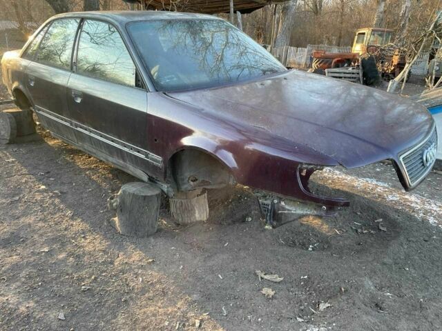 Зеленый Ауди А6, объемом двигателя 2.5 л и пробегом 500 тыс. км за 400 $, фото 1 на Automoto.ua