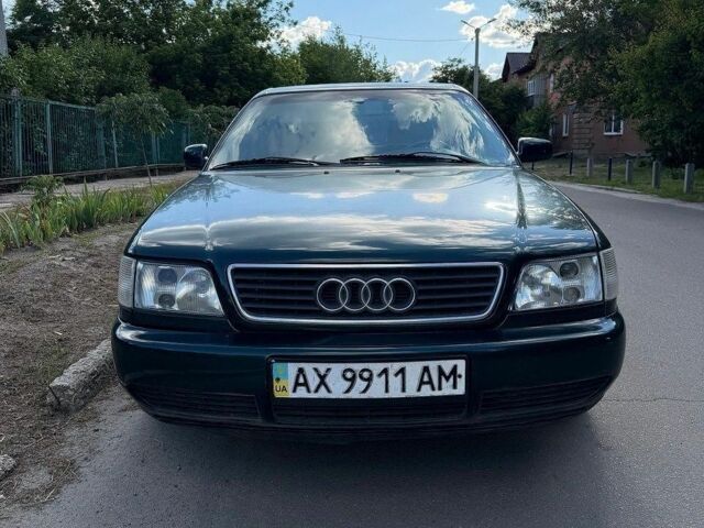 Зеленый Ауди А6, объемом двигателя 2.8 л и пробегом 450 тыс. км за 3700 $, фото 1 на Automoto.ua
