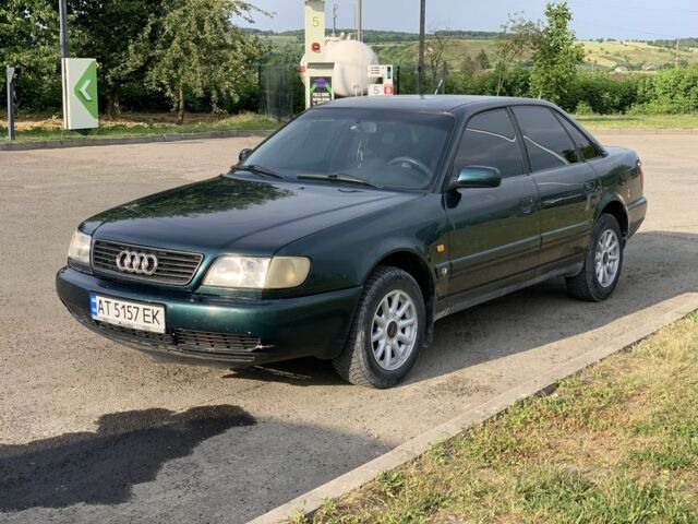 Зеленый Ауди А6, объемом двигателя 2.5 л и пробегом 450 тыс. км за 3200 $, фото 1 на Automoto.ua