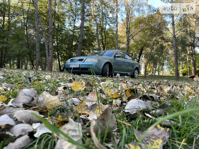 Зеленый Ауди А6, объемом двигателя 2.4 л и пробегом 264 тыс. км за 5000 $, фото 1 на Automoto.ua