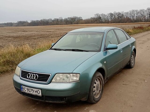 Зеленый Ауди А6, объемом двигателя 2.5 л и пробегом 350 тыс. км за 3500 $, фото 1 на Automoto.ua