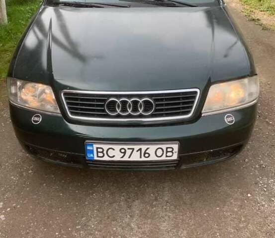 Зеленый Ауди А6, объемом двигателя 2.5 л и пробегом 325 тыс. км за 3600 $, фото 1 на Automoto.ua