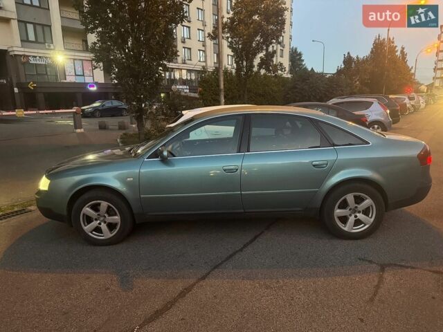 Зеленый Ауди А6, объемом двигателя 2 л и пробегом 420 тыс. км за 4200 $, фото 1 на Automoto.ua