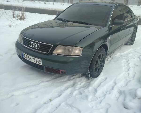 Зеленый Ауди А6, объемом двигателя 2.5 л и пробегом 380 тыс. км за 3000 $, фото 1 на Automoto.ua