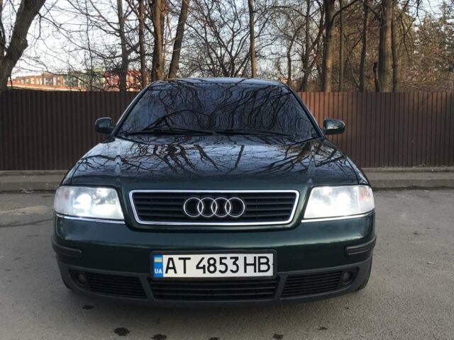 Зеленый Ауди А6, объемом двигателя 2.5 л и пробегом 316 тыс. км за 5000 $, фото 1 на Automoto.ua