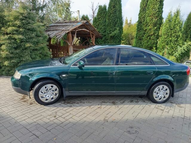 Зеленый Ауди А6, объемом двигателя 2.5 л и пробегом 345 тыс. км за 3300 $, фото 1 на Automoto.ua