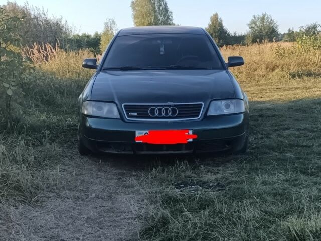 Зеленый Ауди А6, объемом двигателя 2.4 л и пробегом 222 тыс. км за 2250 $, фото 1 на Automoto.ua