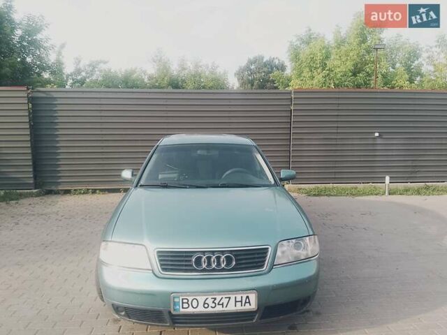 Зеленый Ауди А6, объемом двигателя 2.4 л и пробегом 230 тыс. км за 2800 $, фото 1 на Automoto.ua