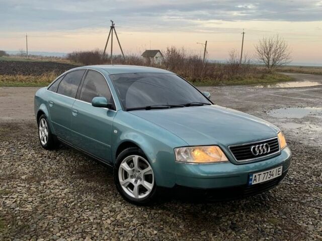 Зеленый Ауди А6, объемом двигателя 2.4 л и пробегом 345 тыс. км за 3300 $, фото 1 на Automoto.ua