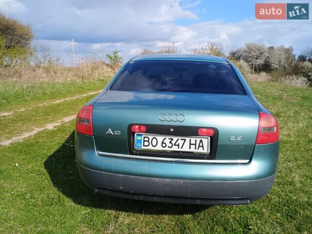 Зеленый Ауди А6, объемом двигателя 2.4 л и пробегом 222 тыс. км за 2750 $, фото 1 на Automoto.ua