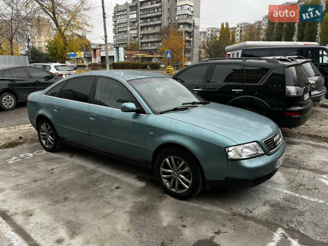 Зеленый Ауди А6, объемом двигателя 2.39 л и пробегом 360 тыс. км за 5700 $, фото 1 на Automoto.ua