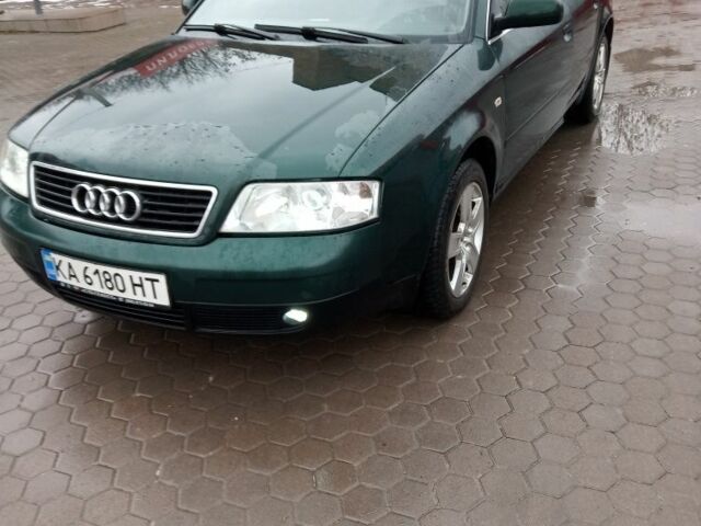 Зеленый Ауди А6, объемом двигателя 2.5 л и пробегом 280 тыс. км за 3800 $, фото 1 на Automoto.ua