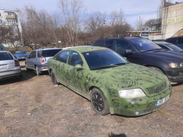 Зеленый Ауди А6, объемом двигателя 2.5 л и пробегом 356 тыс. км за 1555 $, фото 1 на Automoto.ua