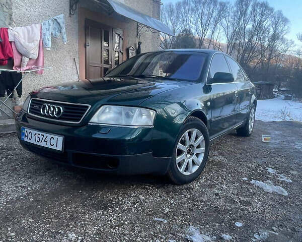 Зеленый Ауди А6, объемом двигателя 2.5 л и пробегом 479 тыс. км за 3400 $, фото 1 на Automoto.ua