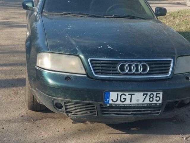 Зеленый Ауди А6, объемом двигателя 2.5 л и пробегом 333 тыс. км за 1467 $, фото 1 на Automoto.ua