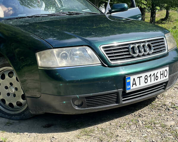 Зеленый Ауди А6, объемом двигателя 2.5 л и пробегом 260 тыс. км за 3600 $, фото 1 на Automoto.ua