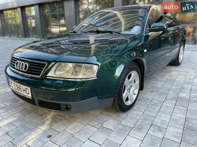 Зеленый Ауди А6, объемом двигателя 2.5 л и пробегом 343 тыс. км за 3750 $, фото 1 на Automoto.ua