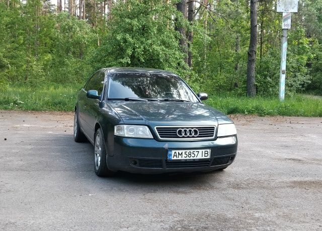 Зелений Ауді А6, об'ємом двигуна 2.4 л та пробігом 408 тис. км за 2700 $, фото 1 на Automoto.ua