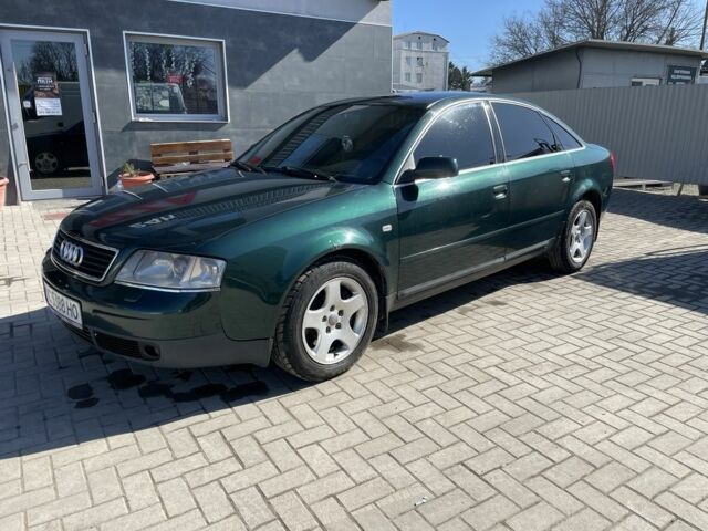 Зеленый Ауди А6, объемом двигателя 2.5 л и пробегом 290 тыс. км за 3400 $, фото 1 на Automoto.ua