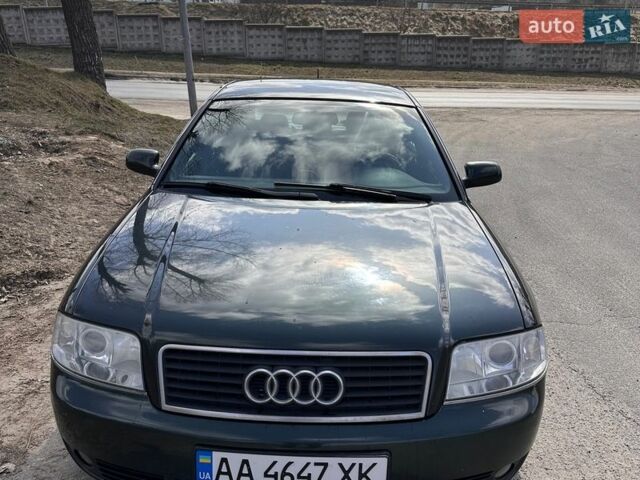 Зеленый Ауди А6, объемом двигателя 2.5 л и пробегом 314 тыс. км за 4300 $, фото 1 на Automoto.ua