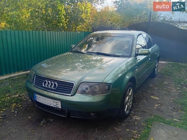 Зеленый Ауди А6, объемом двигателя 2.5 л и пробегом 390 тыс. км за 3150 $, фото 1 на Automoto.ua