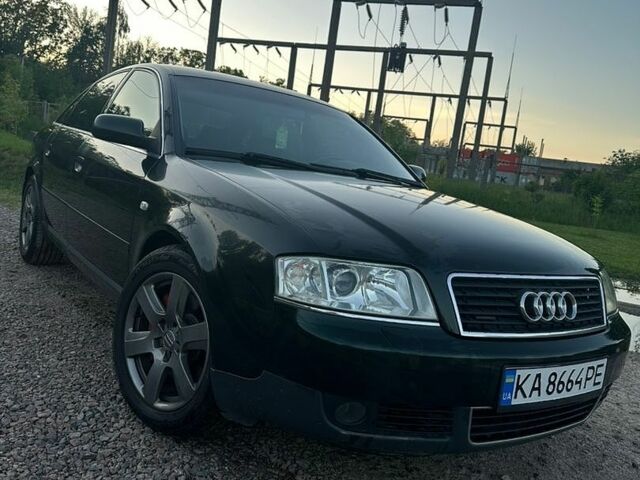 Зеленый Ауди А6, объемом двигателя 2.98 л и пробегом 272 тыс. км за 5000 $, фото 1 на Automoto.ua
