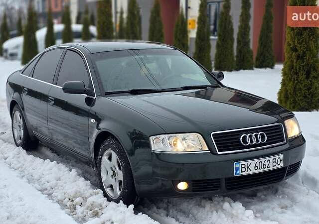 Зелений Ауді А6, об'ємом двигуна 2.5 л та пробігом 251 тис. км за 3650 $, фото 1 на Automoto.ua