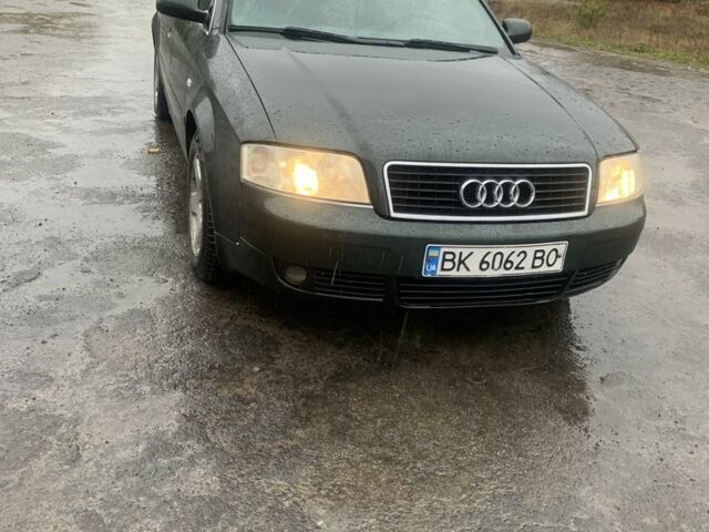 Зеленый Ауди А6, объемом двигателя 2.5 л и пробегом 251 тыс. км за 3600 $, фото 1 на Automoto.ua