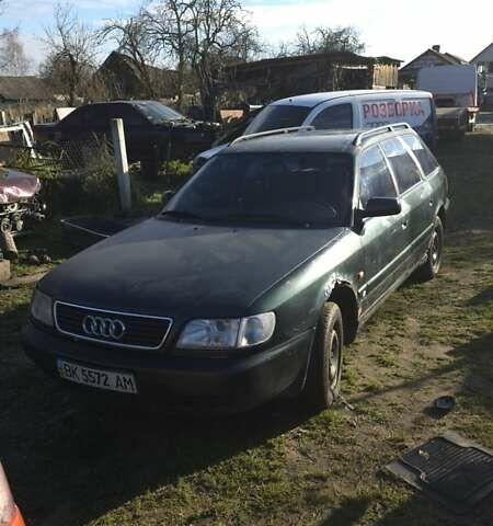 Зеленый Ауди А6, объемом двигателя 2.5 л и пробегом 500 тыс. км за 2000 $, фото 1 на Automoto.ua