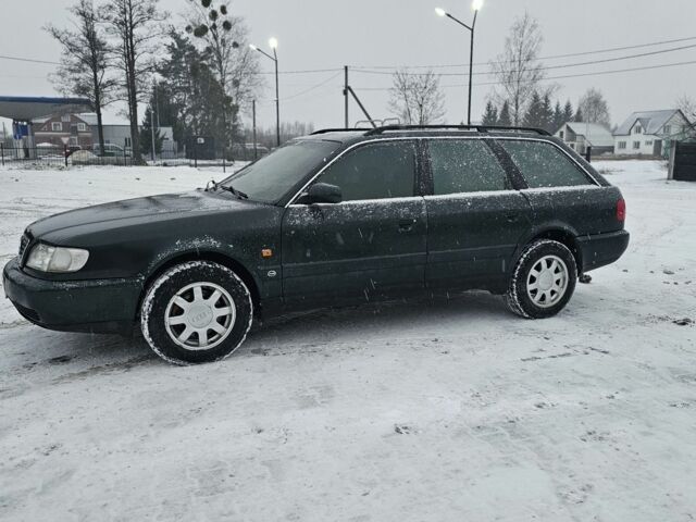 Зеленый Ауди А6, объемом двигателя 2.8 л и пробегом 455 тыс. км за 3800 $, фото 1 на Automoto.ua