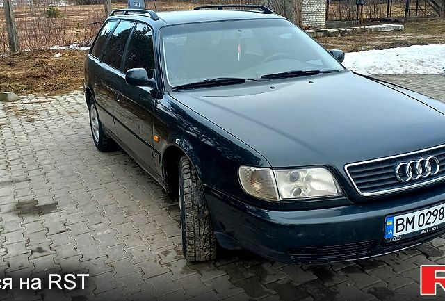 Зелений Ауді А6, об'ємом двигуна 1.8 л та пробігом 300 тис. км за 3400 $, фото 1 на Automoto.ua