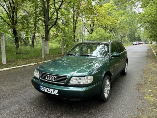 Зеленый Ауди А6, объемом двигателя 2.5 л и пробегом 345 тыс. км за 2499 $, фото 1 на Automoto.ua