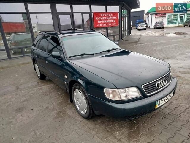 Зелений Ауді А6, об'ємом двигуна 2.5 л та пробігом 420 тис. км за 3950 $, фото 1 на Automoto.ua