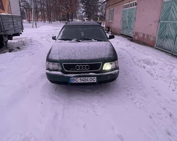 Зеленый Ауди А6, объемом двигателя 2.5 л и пробегом 450 тыс. км за 2500 $, фото 1 на Automoto.ua