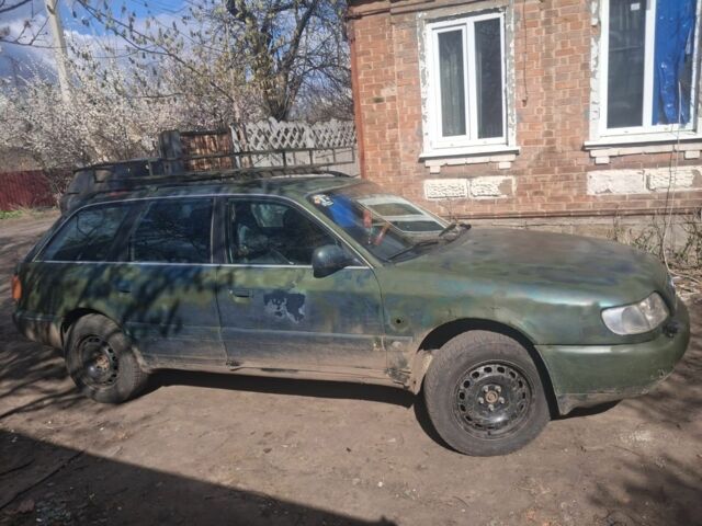 Зелений Ауді А6, об'ємом двигуна 2.5 л та пробігом 350 тис. км за 2700 $, фото 1 на Automoto.ua