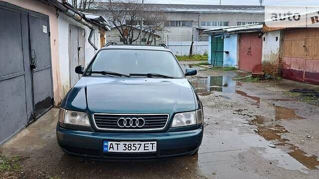 Зеленый Ауди А6, объемом двигателя 2.5 л и пробегом 500 тыс. км за 3500 $, фото 1 на Automoto.ua