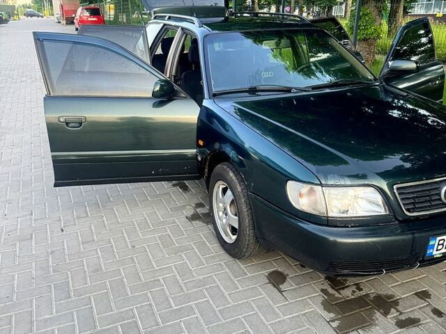 Зеленый Ауди А6, объемом двигателя 2.5 л и пробегом 413 тыс. км за 3700 $, фото 1 на Automoto.ua