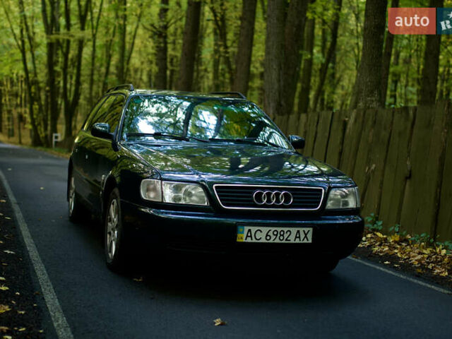 Зеленый Ауди А6, объемом двигателя 2.5 л и пробегом 400 тыс. км за 3200 $, фото 1 на Automoto.ua